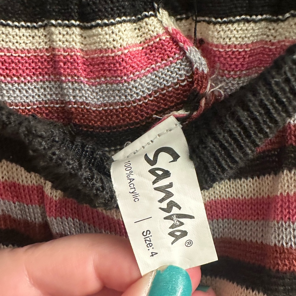 Sasha knit warm up size 4